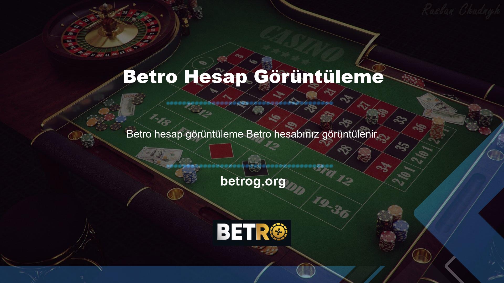 Betro hesabınızı bulduktan sonra, sohbet ortamında canlı destek arama seçeneğiniz olduğunu göreceksiniz